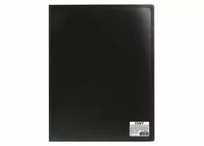 665154 - Папка 20 вкладышей STAFF, черная, 0,5 мм, 225693 (1)