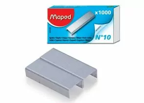 685360 - Скобы для степлера MAPED №10, 1000 штук, 324105 223135 (1)