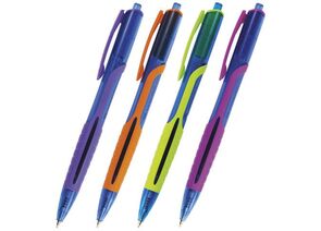 746102 - Ручка шариковая масляная автоматическая BRAUBERG Phantom color, СИНЯЯ, узел 0,7 мм, линия письма 0 (1)