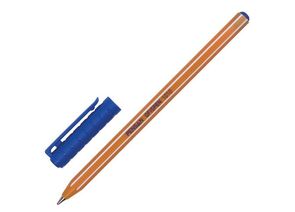 746249 - Ручка шариковая масляная PENSAN Officepen 1010, СИНЯЯ, корпус оранжевый, 1 мм, линия 0,8 мм, 1010/60 (1)