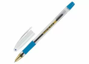 746256 - Ручка шариковая масляная с грипом BRAUBERG Model-XL GLD, СИНЯЯ, узел 0,5 мм, линия письма 0,25 мм, (1)