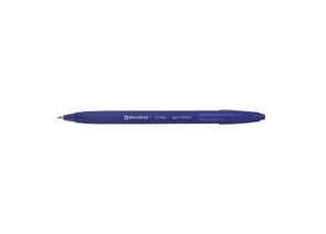 746321 - Ручка шариковая масляная автоматическая BRAUBERG Delta, СИНЯЯ, soft-touch, 0,7 мм, линия 0,35 мм, (1)