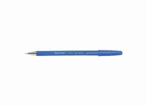 746323 - Ручка шариковая BRAUBERG Capital-X, СИНЯЯ, корпус soft-touch синий, узел 0,7 мм, линия письма 0,35 (1)