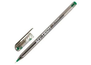 746348 - Ручка шариковая масляная PENSAN My-Tech, ЗЕЛЕНАЯ, игольчатый узел 0,7 мм, линия 0,35 мм, 2240/25 (1)