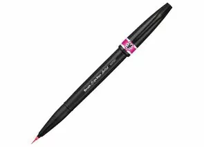747766 - Ручка-кисть PENTEL (Япония) Brush Sign Pen Artist, линия письма 0,5-5 мм, розовая, SESF30C-P (1)