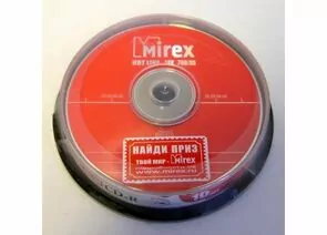 11815 - К/д Mirex Hotline CD-R80/700MB 48x БОКС10шт. (1)