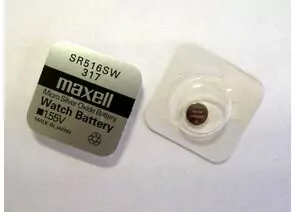 14267 - Элемент питания Maxell 317 (SR62) SR516SW BL1 (1)