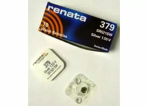 4040 - Элемент питания Renata  R379 (SR521SW) G0 BL1 (1)