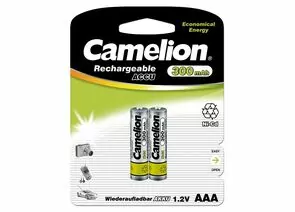 6343 - Аккумулятор Camelion R03 300mAh Ni-Cd BL2 (1)