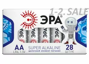 660655 - Э/п ЭРА LR6/316 Super Alkaline box28 1261 (1)