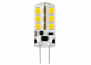 663685 - Smartbuy G4 12V 3.5W (240lm) 6000K 6K 240° 15x15x47мм SBL-G4 3_5-64K (1)