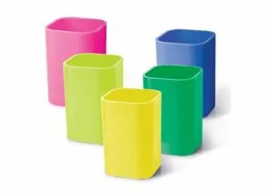 749471 - Подставка-органайзер (стакан для ручек), 5 цветов ассорти, 220533 (1)
