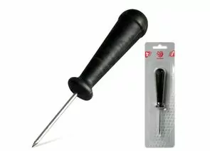 749520 - Шило канцелярское, общая длина 150 мм, диаметр иглы 3 мм, ручка черная, блистер с подвесом, ШБ-01 (1)