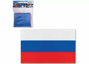 750627 - Флаг России, 70х105 см, карман под древко, упаковка с европодвесом, 550018 (1)