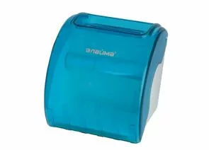 750930 - Диспенсер для туалетной бумаги в стандартных рулонах, тонированный голубой, ЛАЙМА, 605043 (1)
