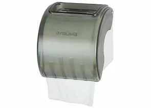 750931 - Диспенсер для туалетной бумаги в стандартных рулонах, тонированный серый, ЛАЙМА, 605044 (1)