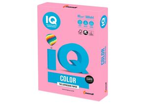 744100 - Бумага цветная IQ color, А4, 80 г/м2, 500 л., пастель, розовая, PI25 (1)