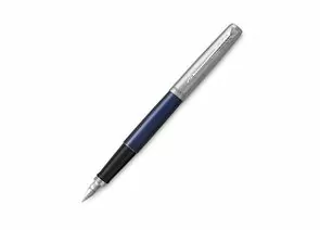 746106 - Ручка перьевая PARKER Jotter Royal Blue CT, корпус синий, детали из нержавеющей стали, синяя, 2030 (1)