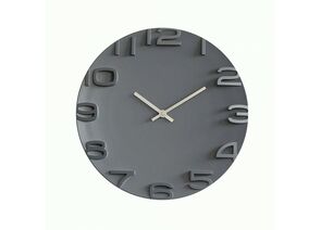 774642 - Часы настенные APEYRON круг d350x51 серый/пластик плавный ход (1xR6 нет в компл) PL200925 (1)