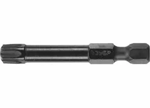 529190 - Биты ЗУБР ПРОФИ TORX, тип хвостовика E 1/4, T40, 50мм, 2шт, на карточке (1)