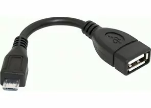 773092 - Переходник USB(A)гн. - microUSBшт. USB OTG microUSB(M)-USB(F), 8см, Defender, (25!) 87300 (1)