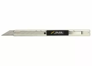 545547 - Нож OLFA для графических работ, корпус из нержавеющей стали, 9мм (1)