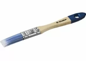 547091 - Кисть плоская ЗУБР АКВА-МАСТЕР, искусственная щетина, деревянная ручка, 20мм (12!!!) (1)