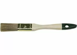 547214 - Кисть плоская STAYER LASUR-STANDARD, смешанная (натур и искусств) щетина, деревянная ручка (12!!!) (1)