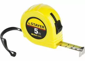 548247 - Рулетка STAYER МASTER MaxTape, пластик корпус, 5м/19мм zu34014-05-19 (1)