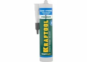 549616 - Клей монтажный KRAFTOOL KraftNails Premium KN-601T, суперсильный, прозрачный, 310мл (1)