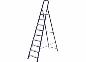 551240 - Лестница-стремянка СИБИН стальная, 9 ступ, h=187см (1)