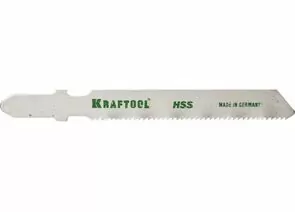 628898 - Полотна KRAFTOOL, T118A, для эл/лобзика, HSS, по металлу (1,5-2мм), EU-хвост., шаг 1,2мм, 55мм, 2шт (1)
