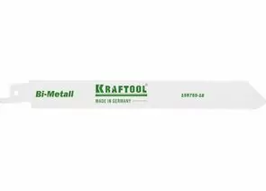 639824 - Полотно KRAFTOOL INDUSTRIE QUALITAT, S1122EF, д/эл/ножовки, Bi-Metall, по металлу,шаг 1,4мм, 180мм (1)