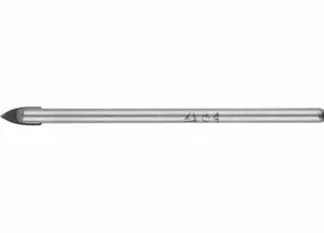 639930 - Сверло STAYER 2986-04 кафель, керамика, стекло, с 2 лезвиями, цилиндр..хвост., 4 мм (1)