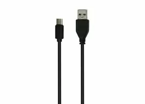 695554 - Дата-кабель Smartbuy USB 2.0 - USB TYPE C, черный, длина 1 м (iK-3112 black)/500 (1)