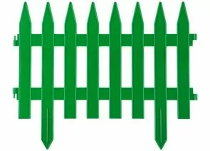 548387 - Забор декор GRINDA КЛАССИКА, 28x300см, зеленый zu422201-G (1)