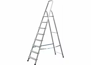 655471 - Лестница-стремянка СИБИН алюминиевая, 8 ступеней, 166 см (1)