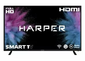 731326 - Телевизор HARPER 43F660TS, 43 (109см),Metal Y Stand,FULL HD 1920x1080, SMART TV (Android v7.0 (1)