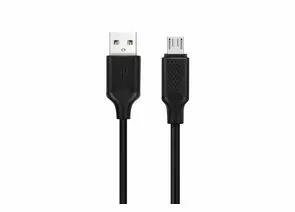 773482 - Кабель USB(A)шт. - microUSBшт. HARPER BCH-321 Black, 1м, черный (1)