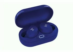 784063 - Наушники беспроводные HARPER HB-516 Blue, Bluetooth 5.0, 40mAh каждый наушник+акк. кейс 300mAh, гол. (1)