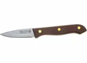 551595 - Нож LEGIONER GERMANICA овощной, тип Line с деревянной ручкой, нерж лезвие 80мм (1)