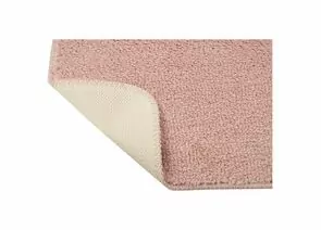 801227 - Коврик для ванной комнаты 40х60см,текстиль(п/э)/латекс,п/скольз,Pastel,розовый,102500/Рыжий Кот (1)