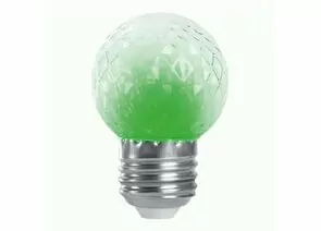 803441 - Feron Лампа строб св/д шар G45 1W E27 зеленый прозр. д/гирлянды Белт Лайт LB-377 38209 (1)