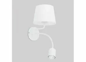 720035 - TK Lighting Бра 1x60W 190х450 металл белый Maja 2535 (1)