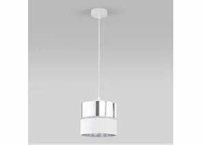 778916 - TK Lighting св-к подвесной 1x60W E27 200x1050 белый 4440 Hilton Silver (1)