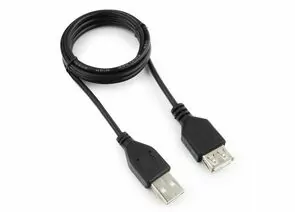 711064 - Кабель удлинитель USB(A)шт - USB(A)гн. 2,0 Гарнизон GCC-USB2-AMAF-1M, AM/AF, 1м, пакет (1)