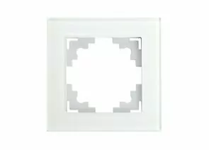 805059 - STEKKER Катрин рамка СУ 1 мест., стекло белый GFR00-7001-01 39517 (1)