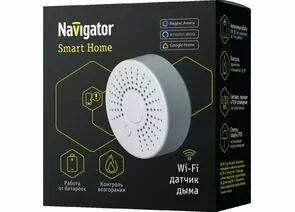 743292 - Navigator Wi-Fi Датчик дыма NSH-SNR-S001-WiFi, 14550 (1)