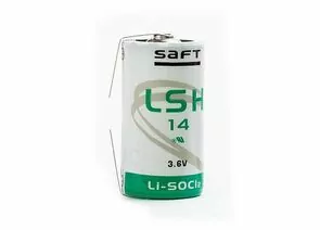584025 - Э/п Saft LSH 14 CNR R14 5.5Ah 3.6V с лепестк.выводами, 12254 (1)