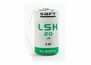 584026 - Э/п Saft LSH 20 R20 CNR 13.0Ah 3.6V с лепестк.выводами (1)